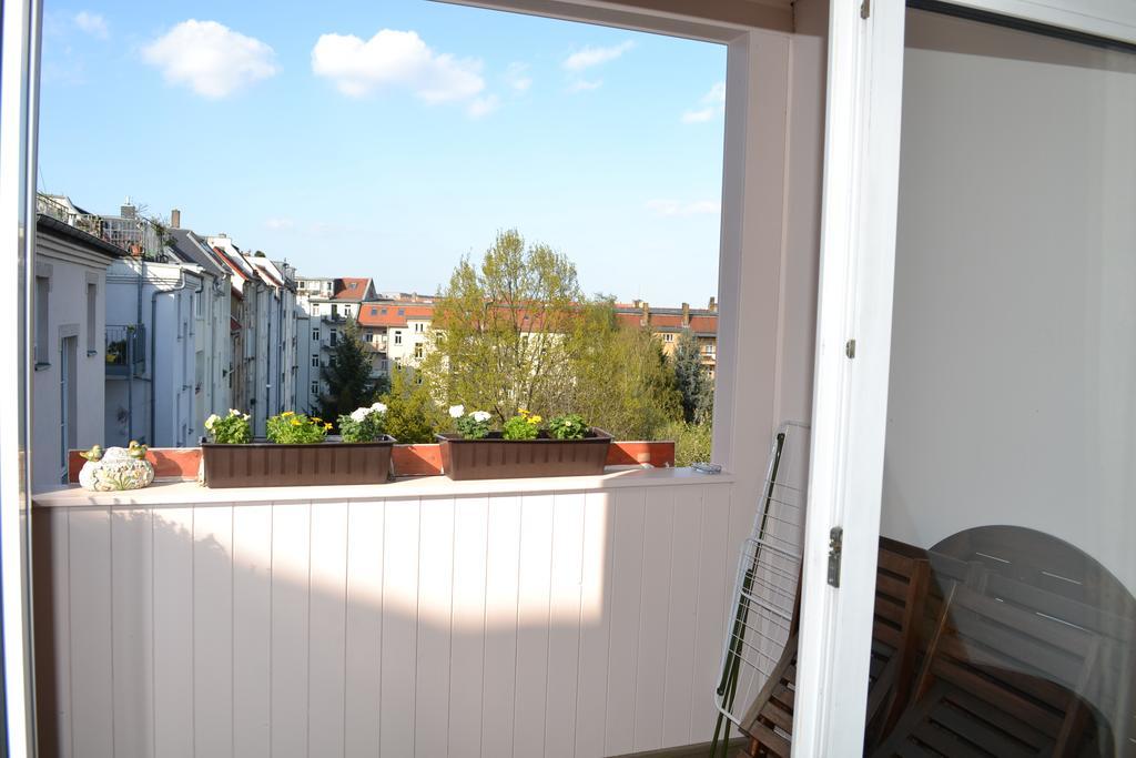 Ferienwohnung Schleussig Leipzig Bagian luar foto